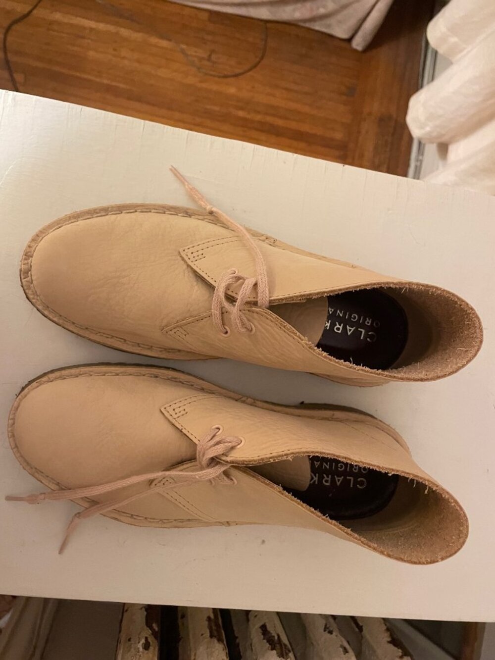 Clarks Original Leathern Dessert Boots Size 7.5